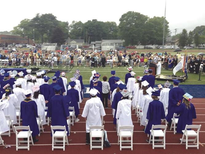 Plainville High seniors persevered through pandemic, rain storm to ...