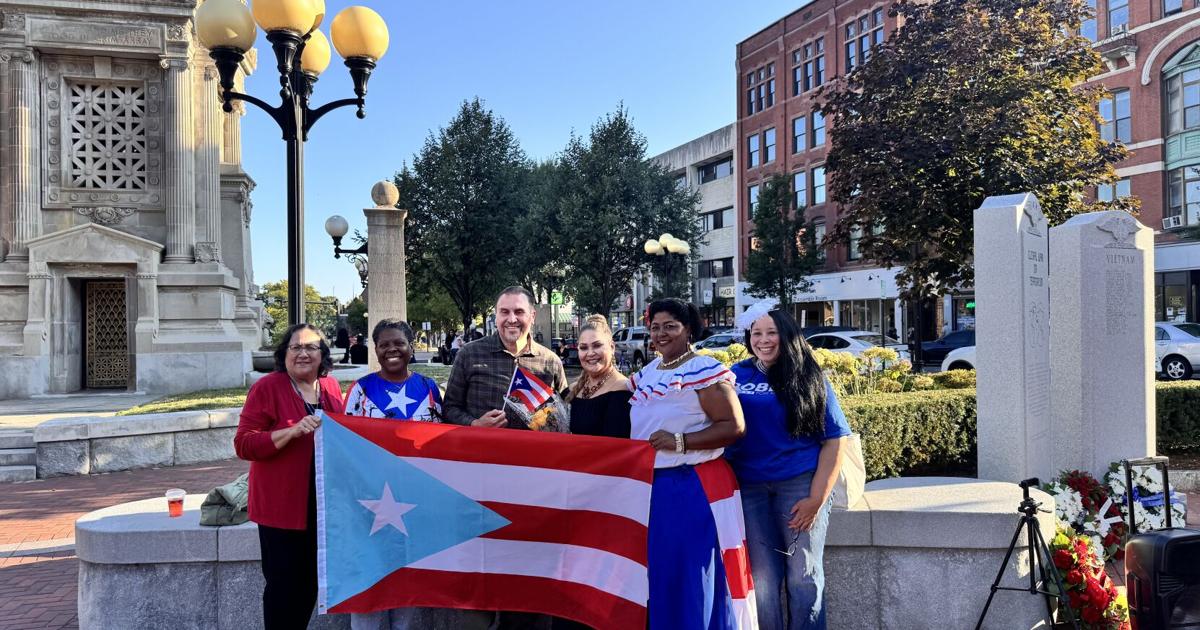 Puerto Rican flag raised in the city