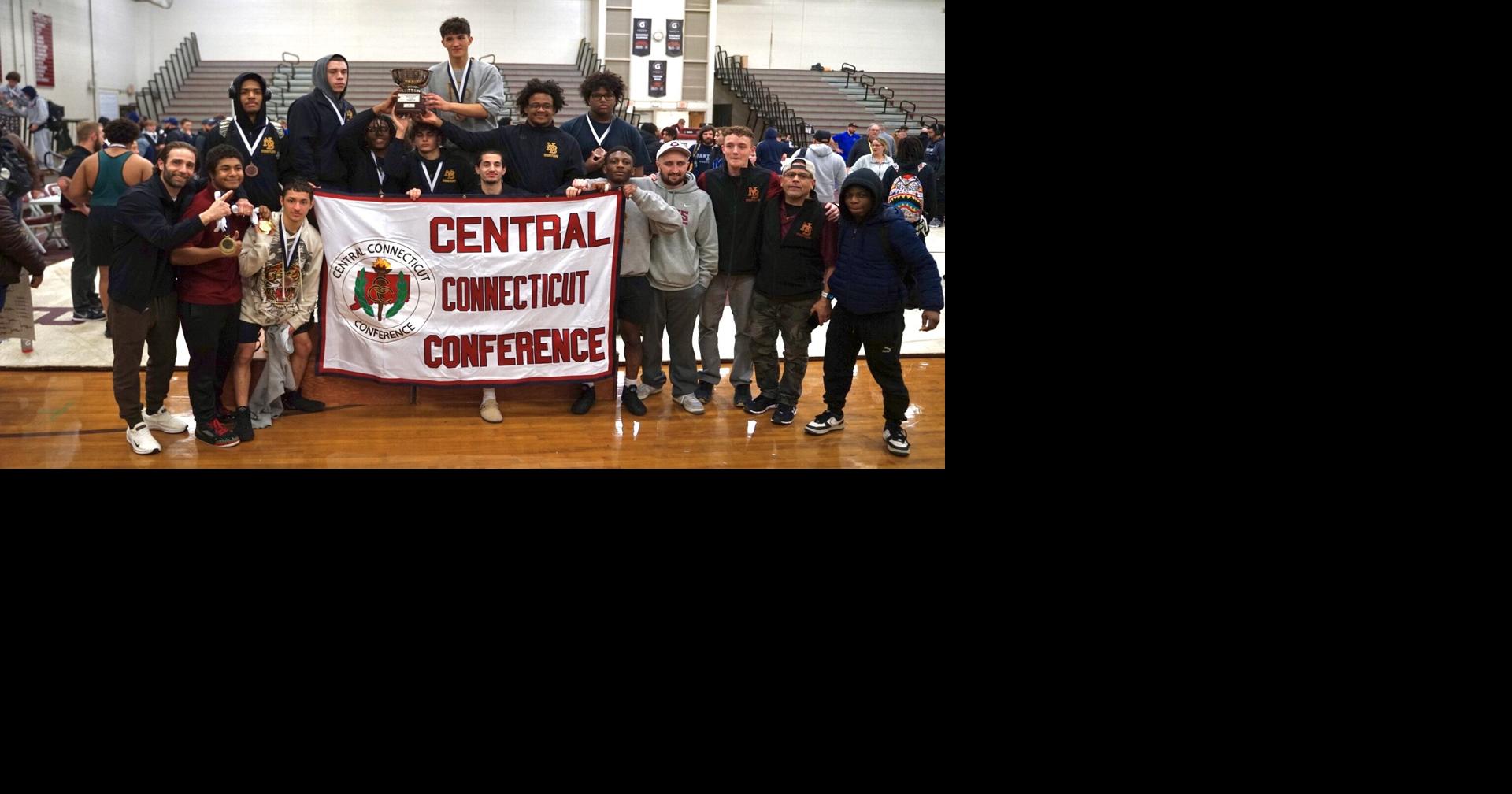Historic Season Continues: New Britain wrestling wins first ever CCC Tournament in program history