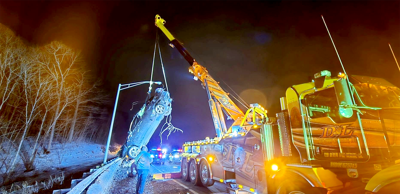 Driver escapes injury after car rollover crash on Route 9 in Berlin ...