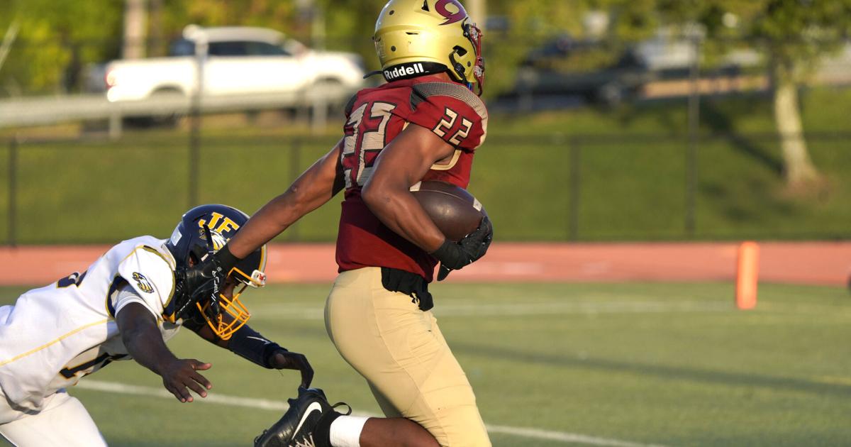 New Britain’s Allen has established himself as one of state’s best running backs