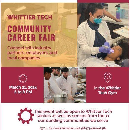 Whittier Tech hosting career fair - Vimarsana News