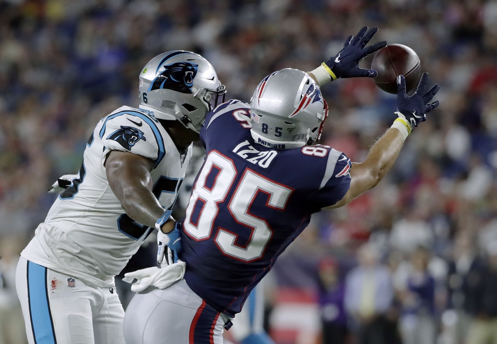Patriots tight end Ryan Izzo bolsters roster case in win over ...