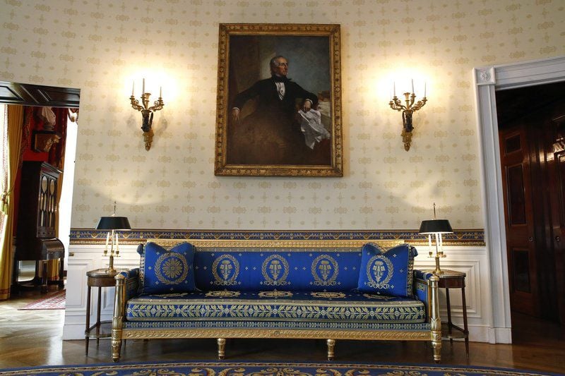Refreshing The White House First Lady Spruces Up Rooms In