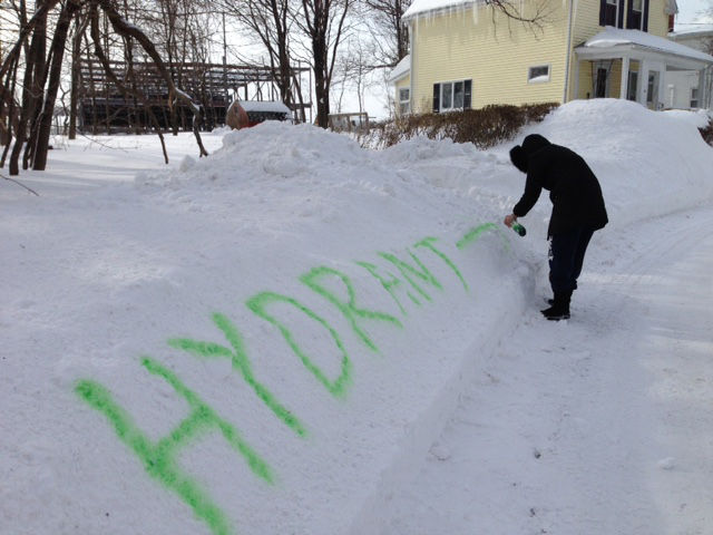 Taking the hydrant challenge