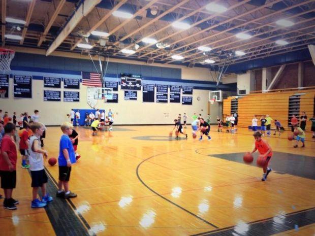 Counselors Coach 70 Players At Youth Basketball Camp Sports