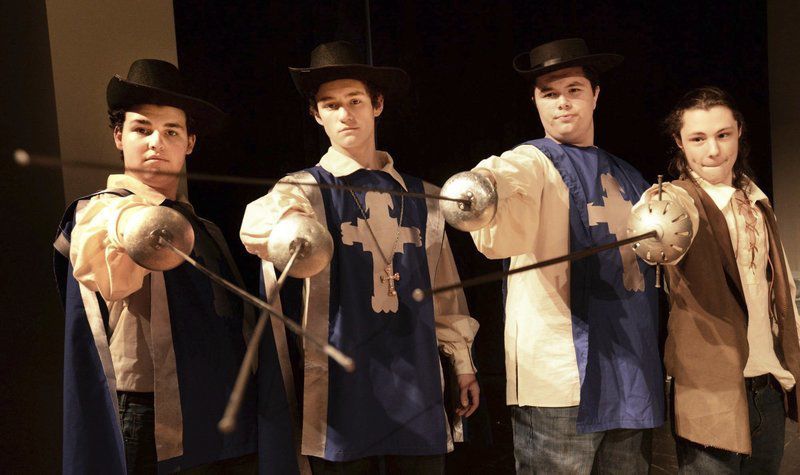 Close-knit trio stars in comedic 'Three Musketeers' | Local News