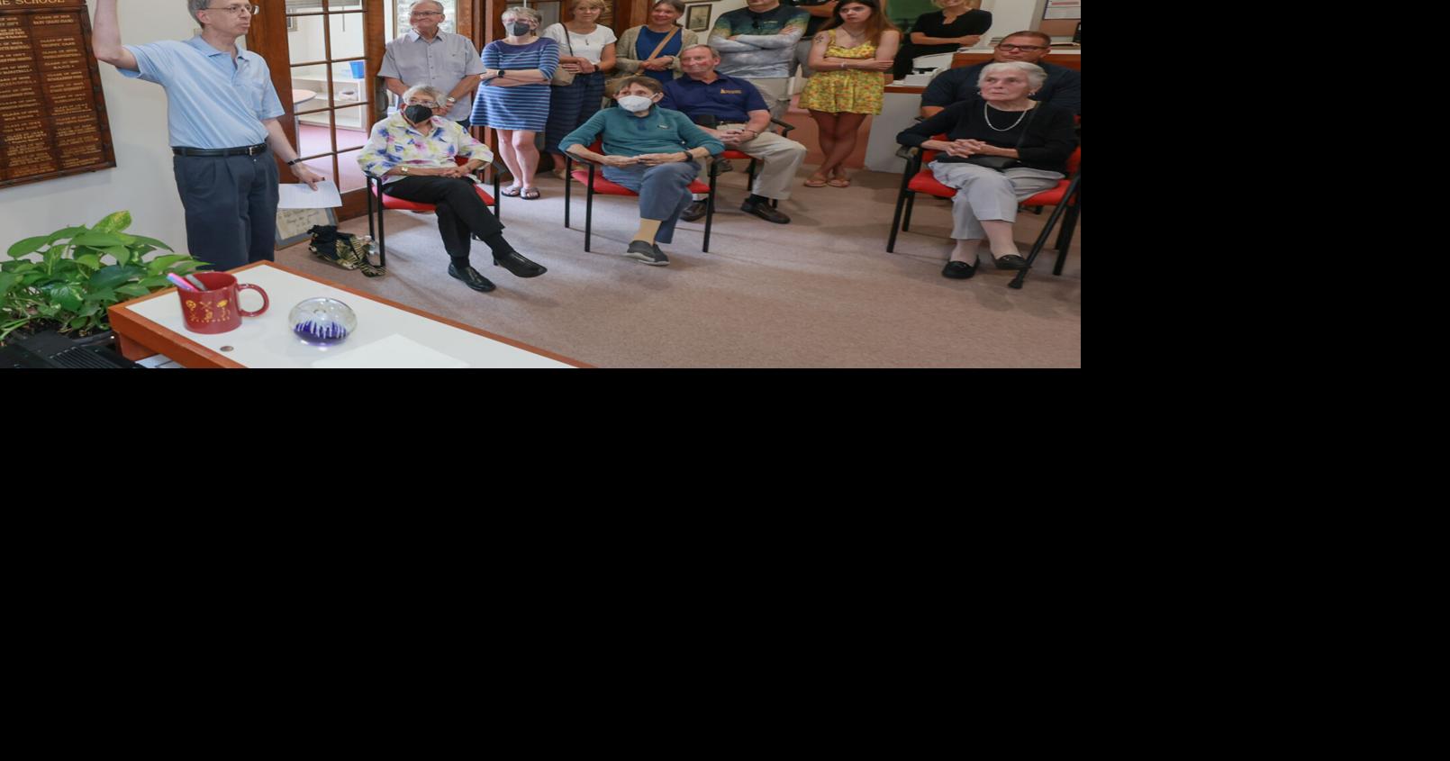 'A tribute and an honor' NHS office named after former principal(00)