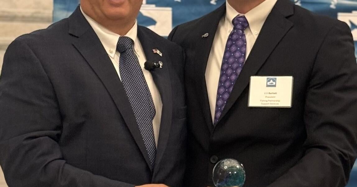 Tarr recognized for fishing industry support