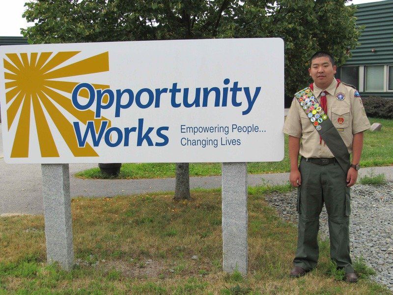 han lambert of newburyport receives eagle scout award community opportunity works newburyport