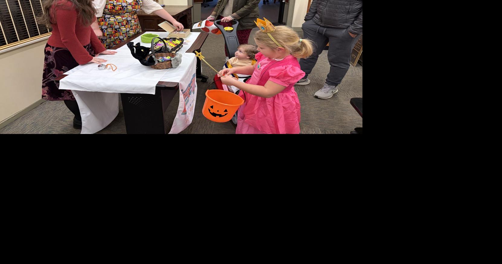 Fabio, Maverick, Batman and others attend City Hall Trick-or-Treat