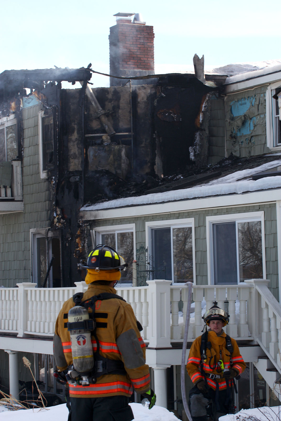 PHOTO SLIDESHOW Fire on Monclair Road, West Newbury Local News