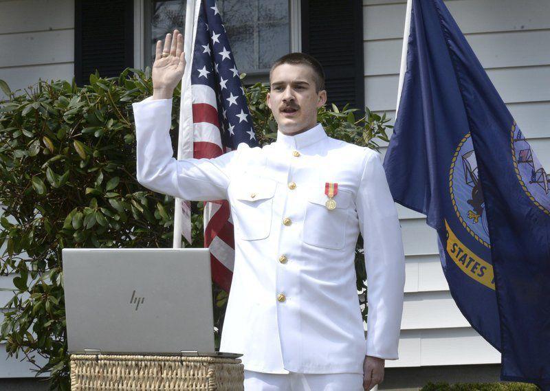 Newburyport Native Virtually Commissioned As U S Navy Officer