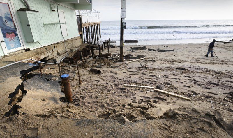 Taking a toll: Weekend weather causes serious erosion at Salisbury ...