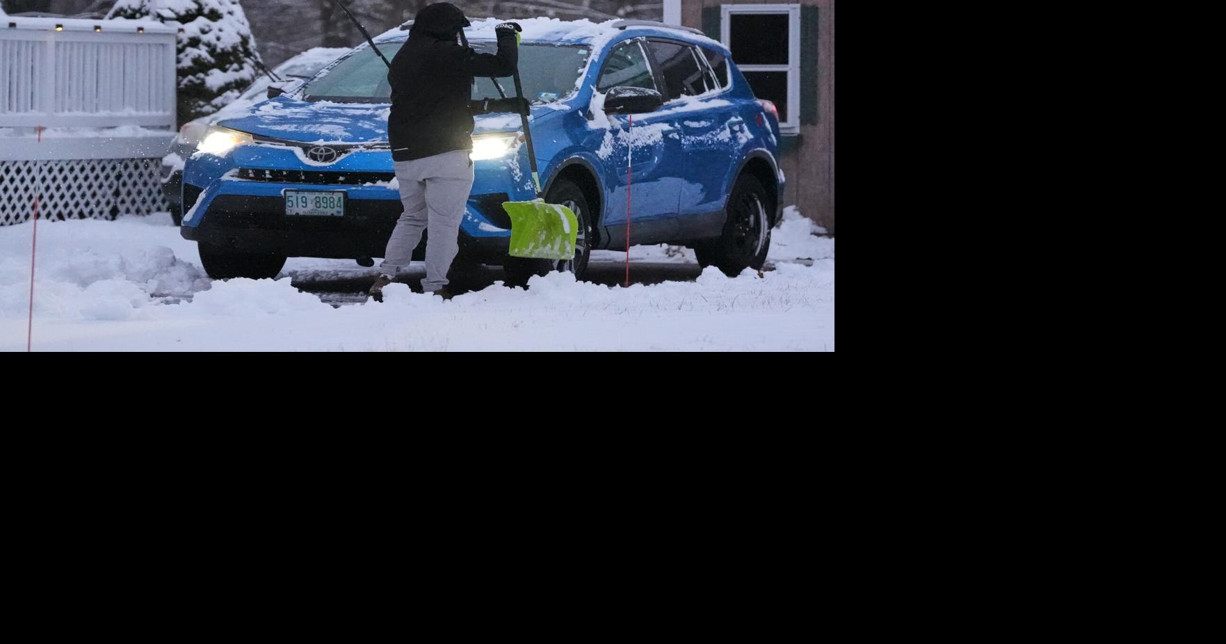 Winter's first big snowstorm hits Northeast