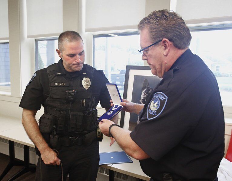 Salisbury police honor lieutenant, K9 Local News