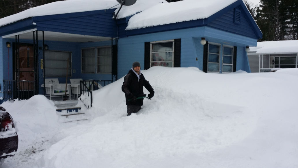 Shoveling out
