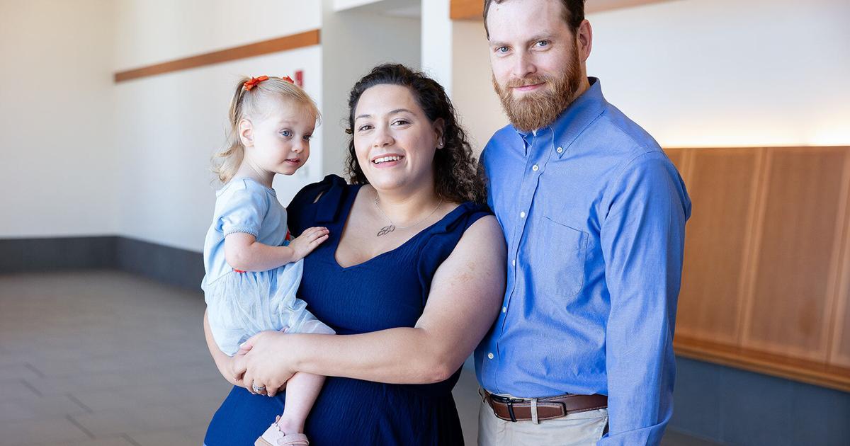 Salem couple adopts child from hospital where mom treated her as patient