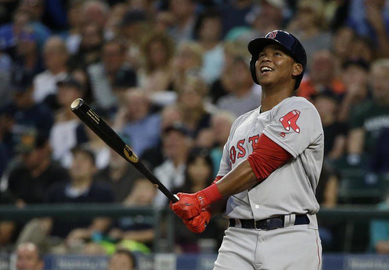 Red Sox' Rafael Devers will not play first base for Dominican