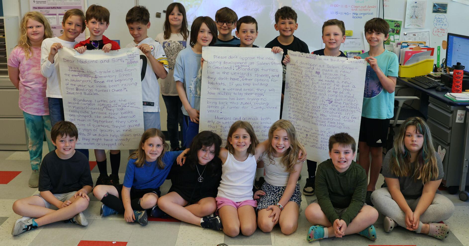 Bresnahan third-graders clear turtle hurdles - Vimarsana News