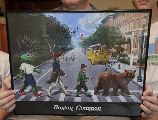 Boston Celtics Bruins Red Sox And New England Patriots Abbey Road