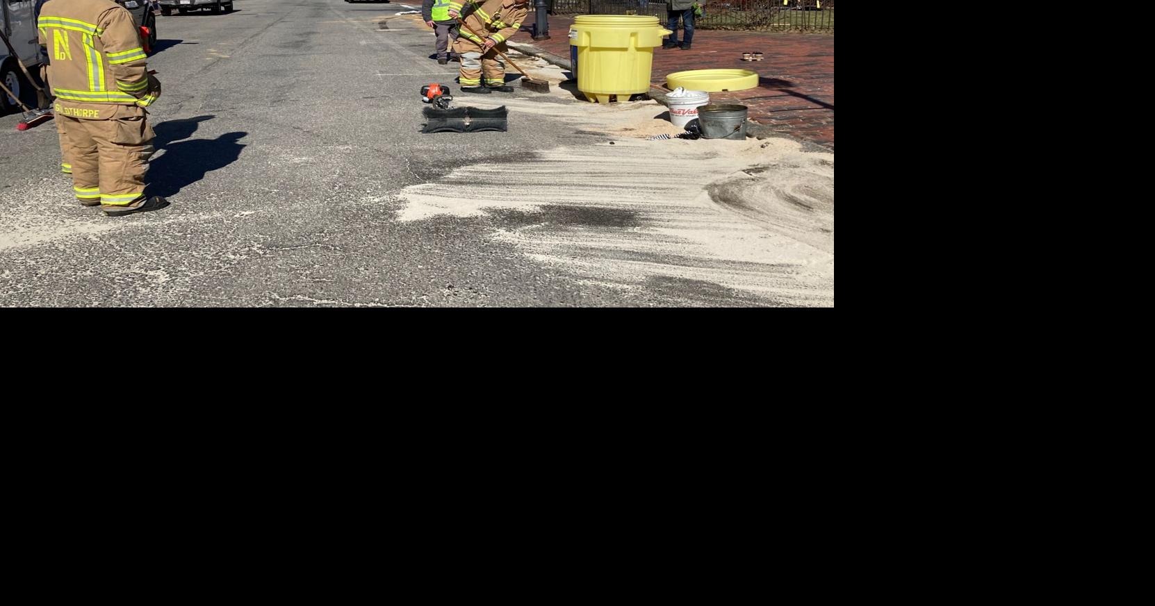 Pleasant Street closed after fuel spill News