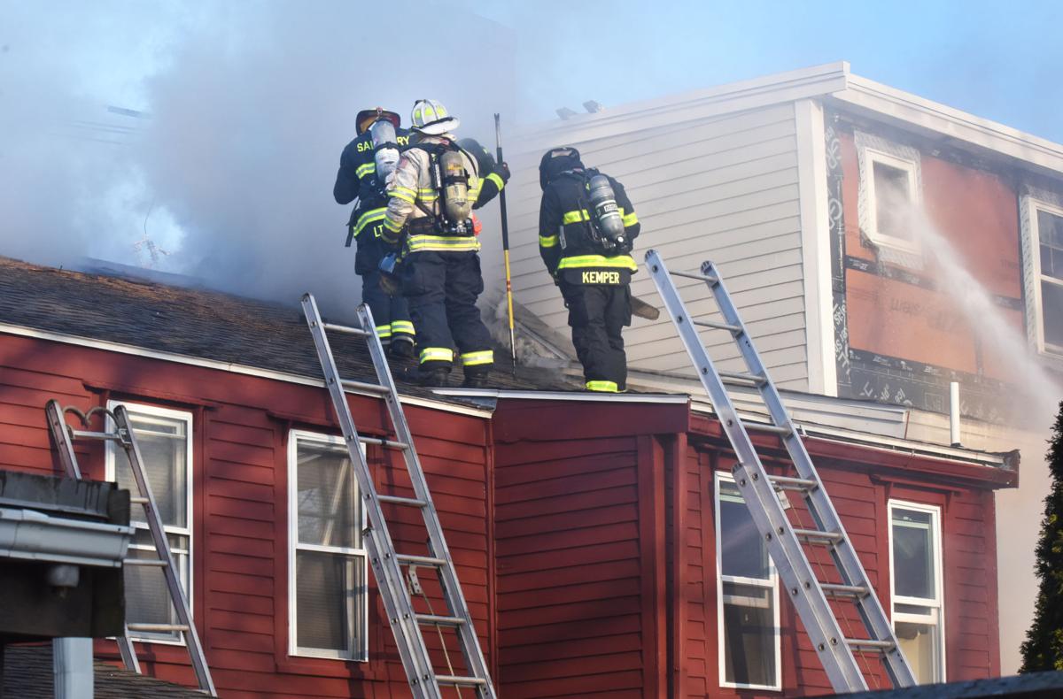 SLIDESHOW Fouralarm fire on High Street in Newburyport on Monday