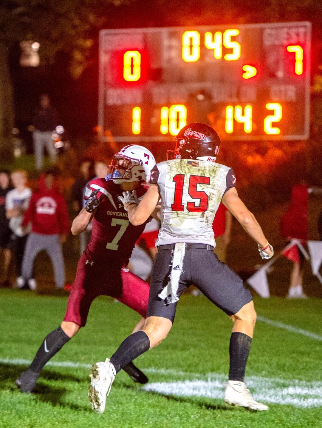 Byfield native Kingsbury (2 TDs) helps Governor’s beat Thayer