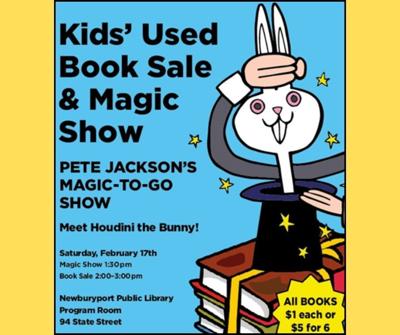 Magic show, book sale at Newburyport library | Local News |  newburyportnews.com