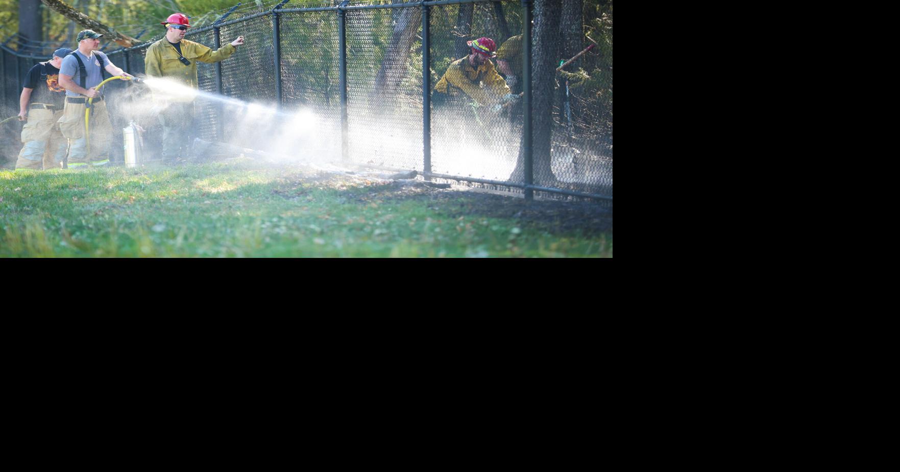 Firefighters knock down Rowley brush fire News