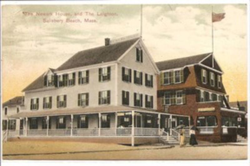 Today Marks 100th Anniversary Of Devastating Salisbury Beach Fire The Newark House And Leighton Hotel On Salisbury Beach Prior To Devastating Fire Of 1913 That Destroyed Them Along With Over 100 Other Buildings