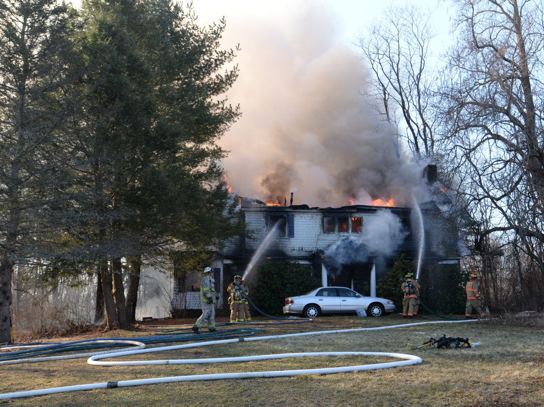 PHOTOS West Newbury house fire Gallery