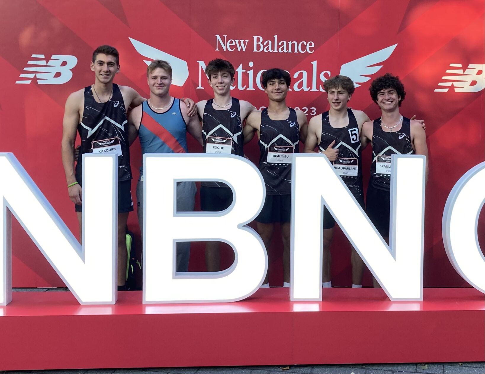 New balance 2024 nationals logo