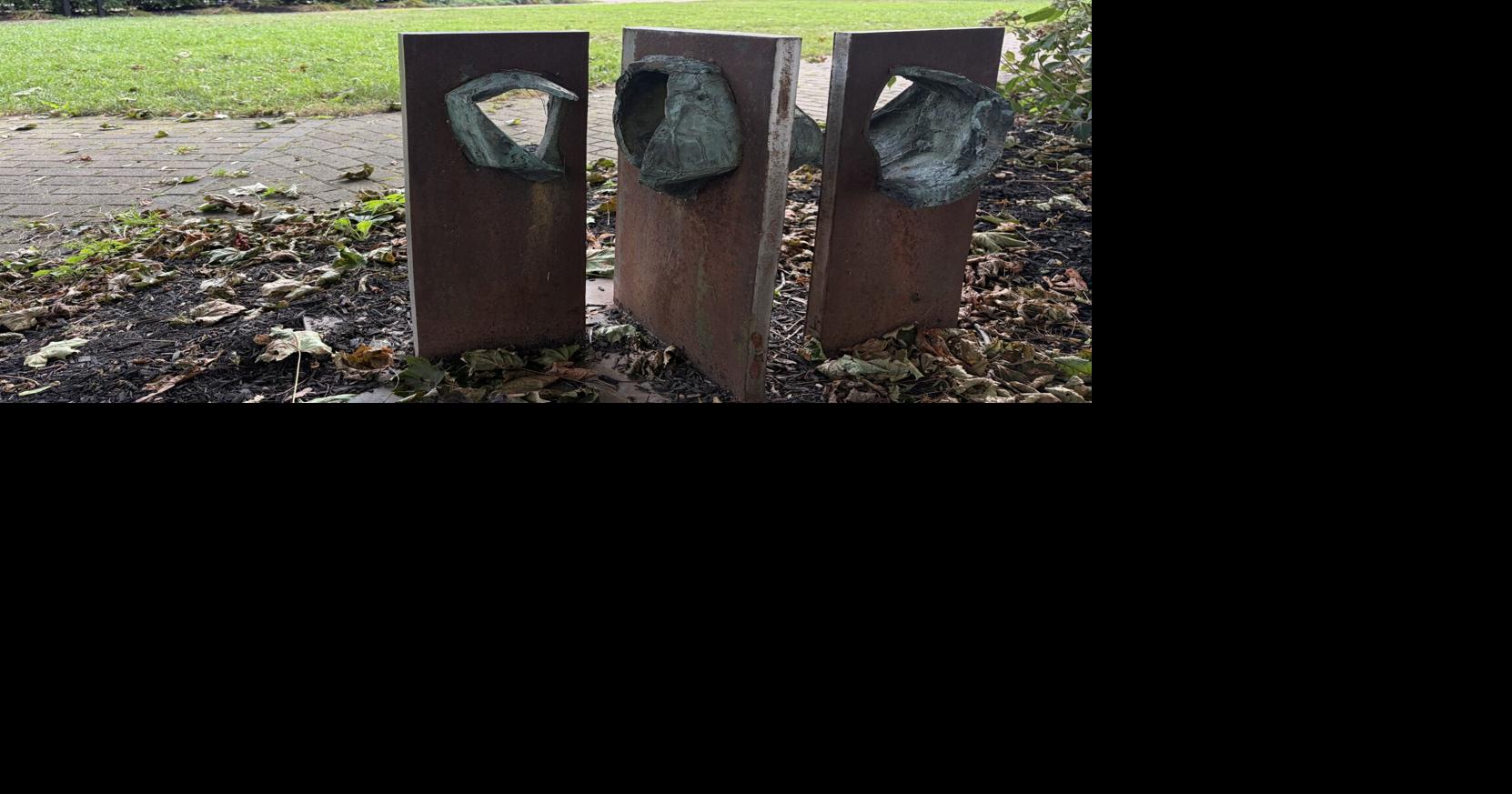 Sprague sculptures installed in Garrison Gardens