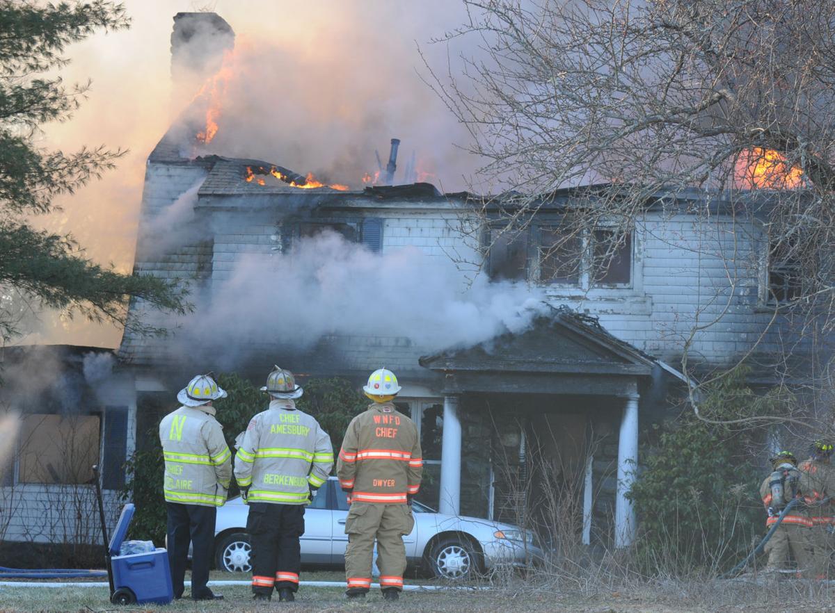 PHOTOS West Newbury house fire Gallery