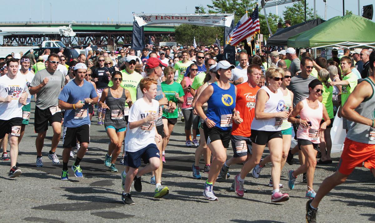 SLIDESHOW Lt Derek Hines Flag Day 5k Gallery