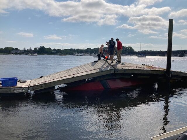 Port fire boat Raven II sinks while docked at Cashman Park, National News