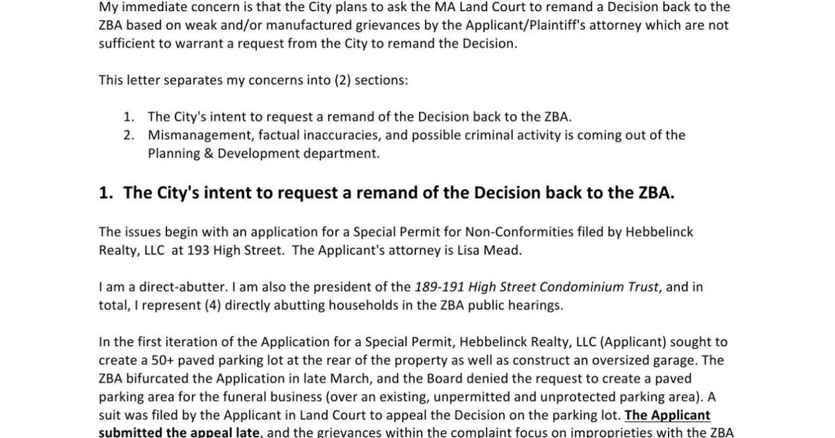 Port ZBA chair resigns amid controversy | Local News | newburyportnews.com