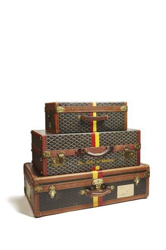 Louis Vuitton Trunk in First Class Luggage on Titanic