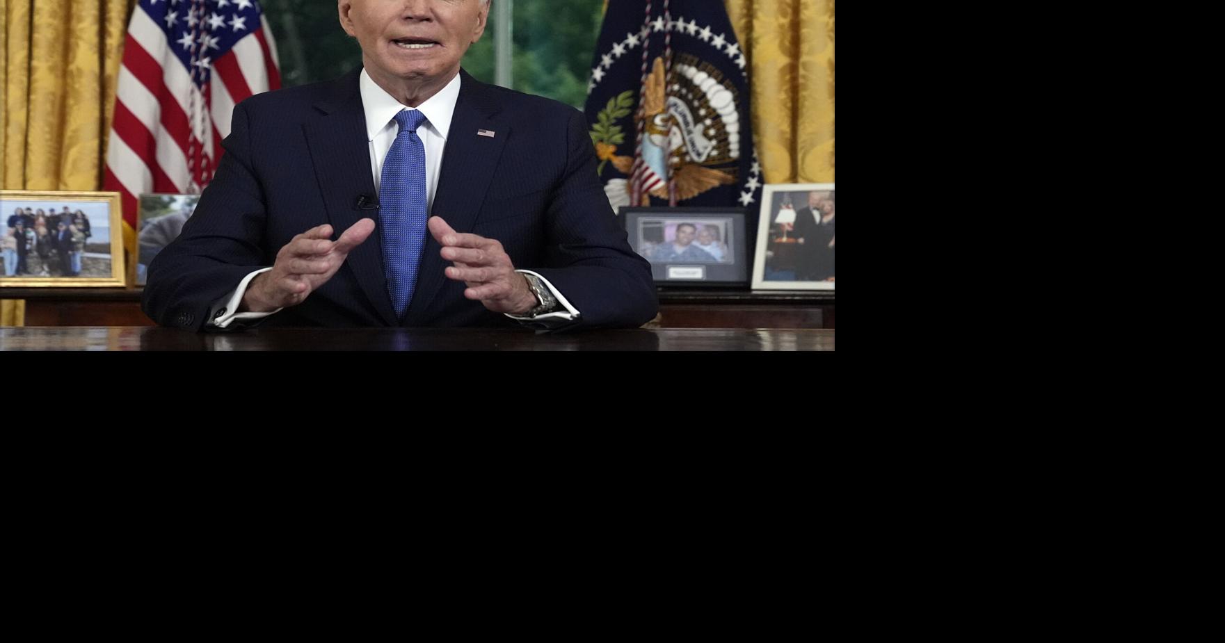 Biden uses address to explain decision to quit race