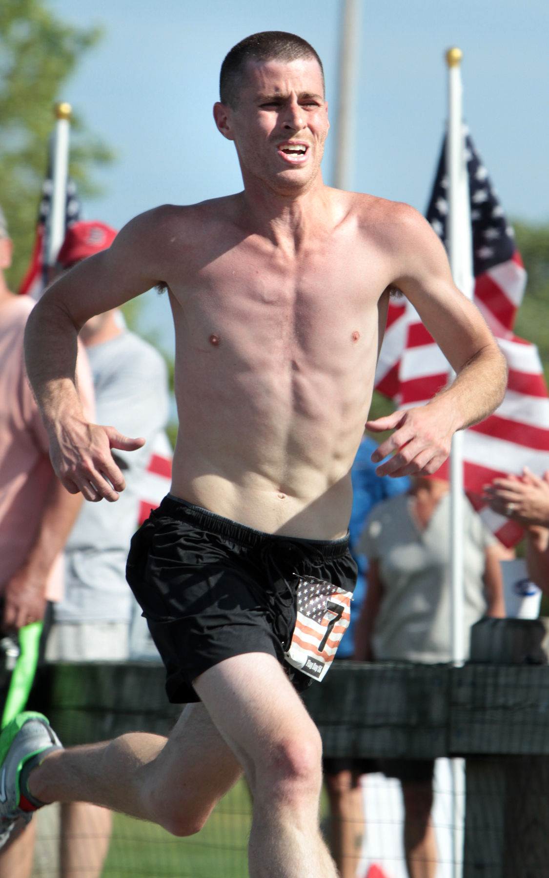 SLIDESHOW Lt Derek Hines Flag Day 5k Gallery