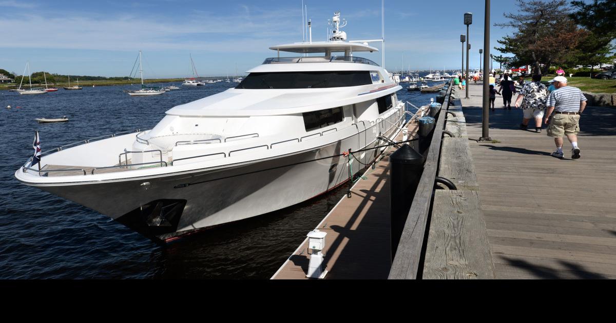 Mutual attraction Massive motor yachts a sight on Port docks