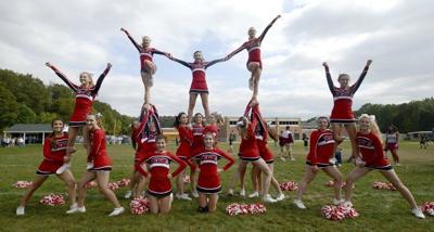 Mac-Hi cheerleaders R-A-L-L-Y in the classroom, News