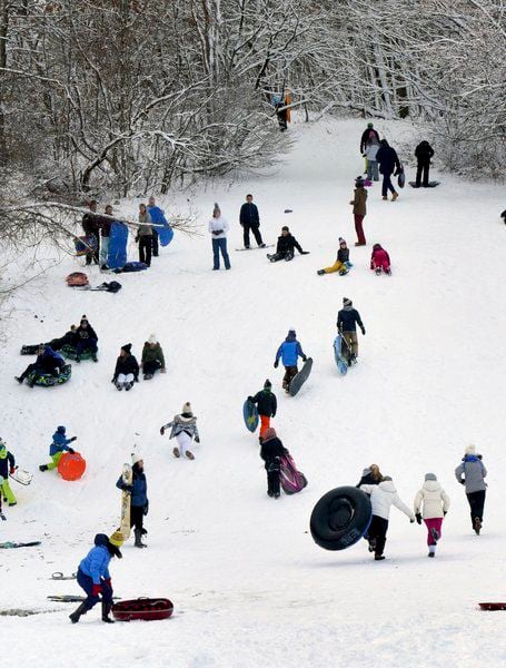 MARCH&#39;S MADNESS: Kids flock to popular Port sledding hill | Local News |  newburyportnews.com