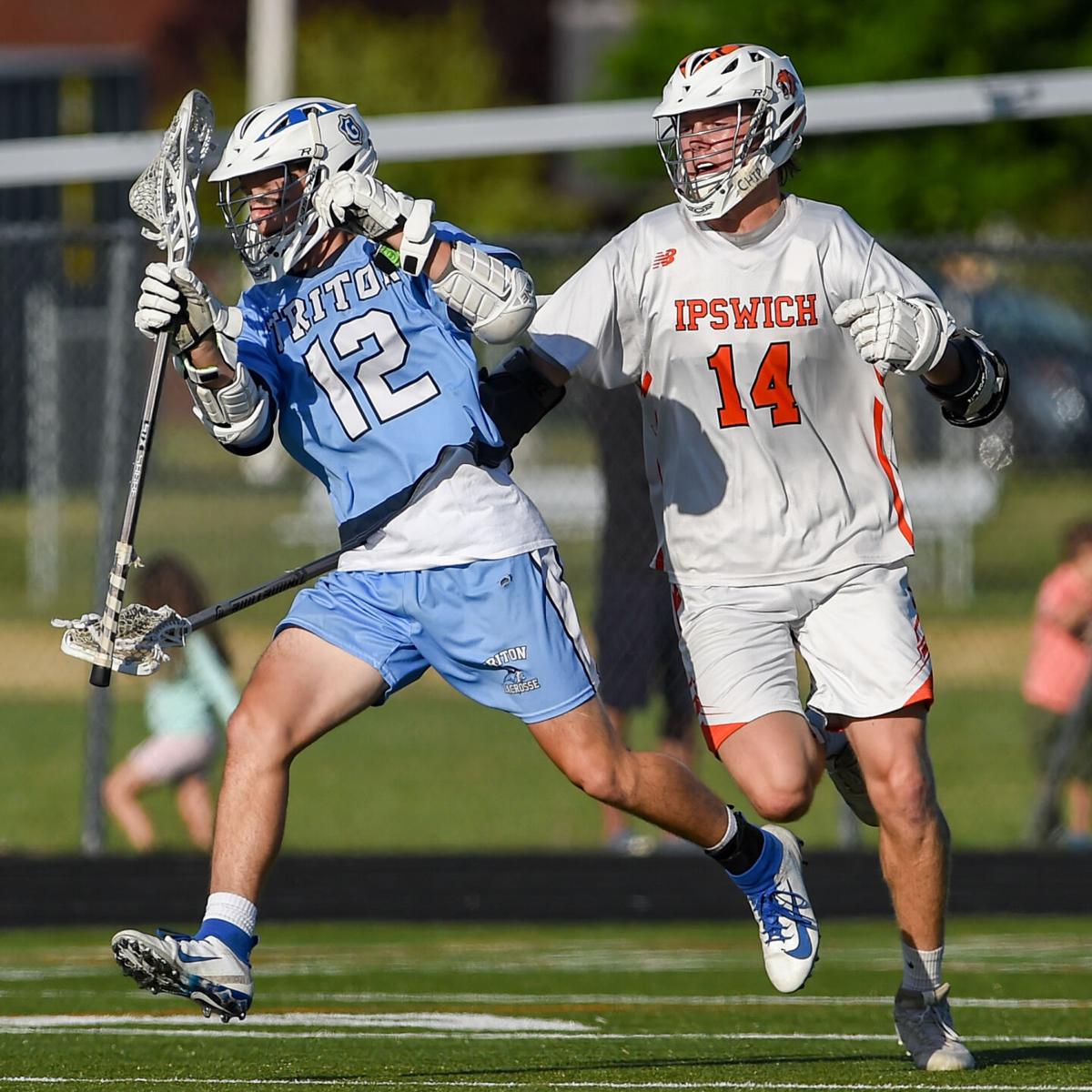 Triton at Ipswich boys varsity lacrosse game