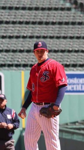 On hallowed ground: Byfield's Letarte takes the mound at Fenway