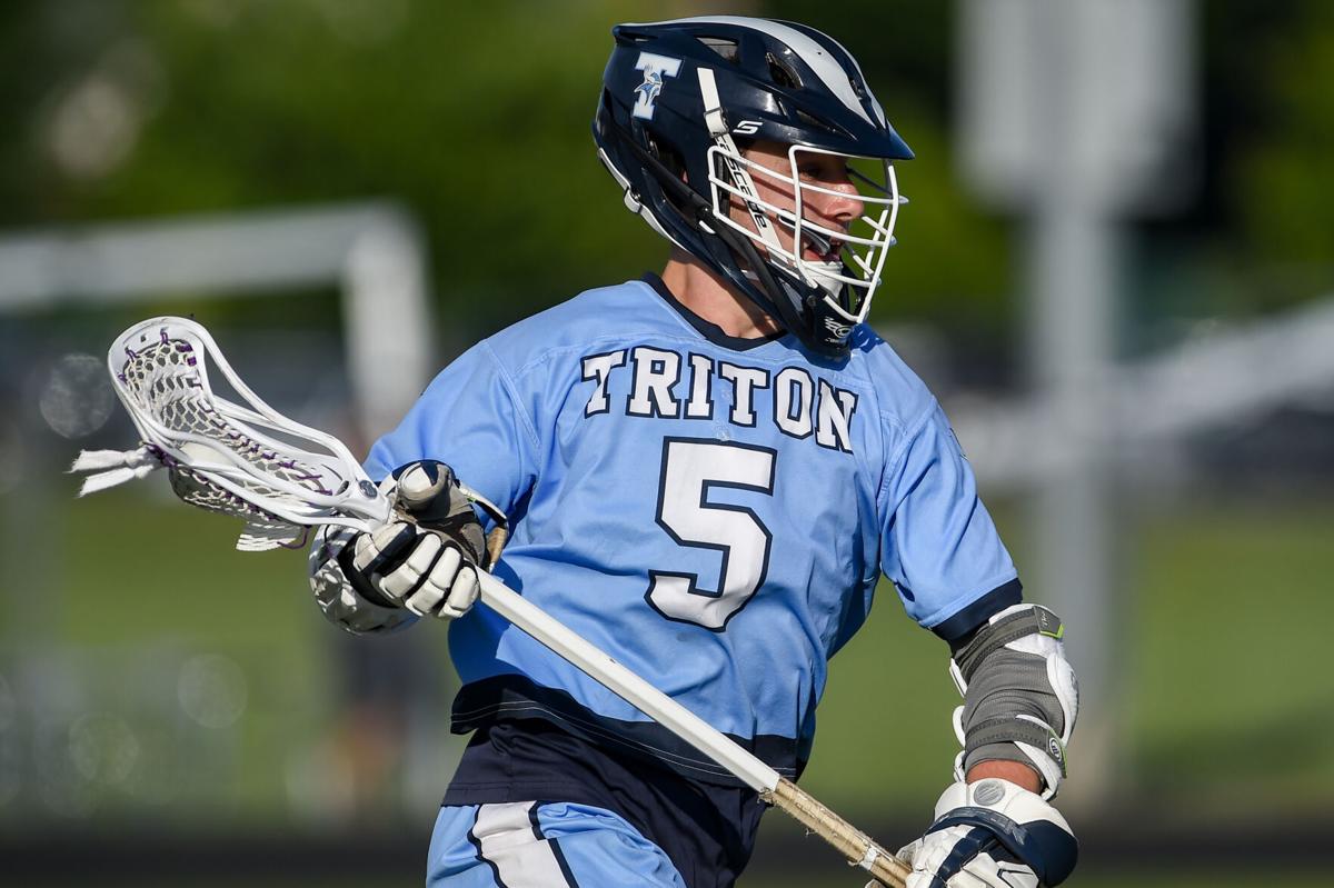 Triton at Ipswich boys varsity lacrosse game