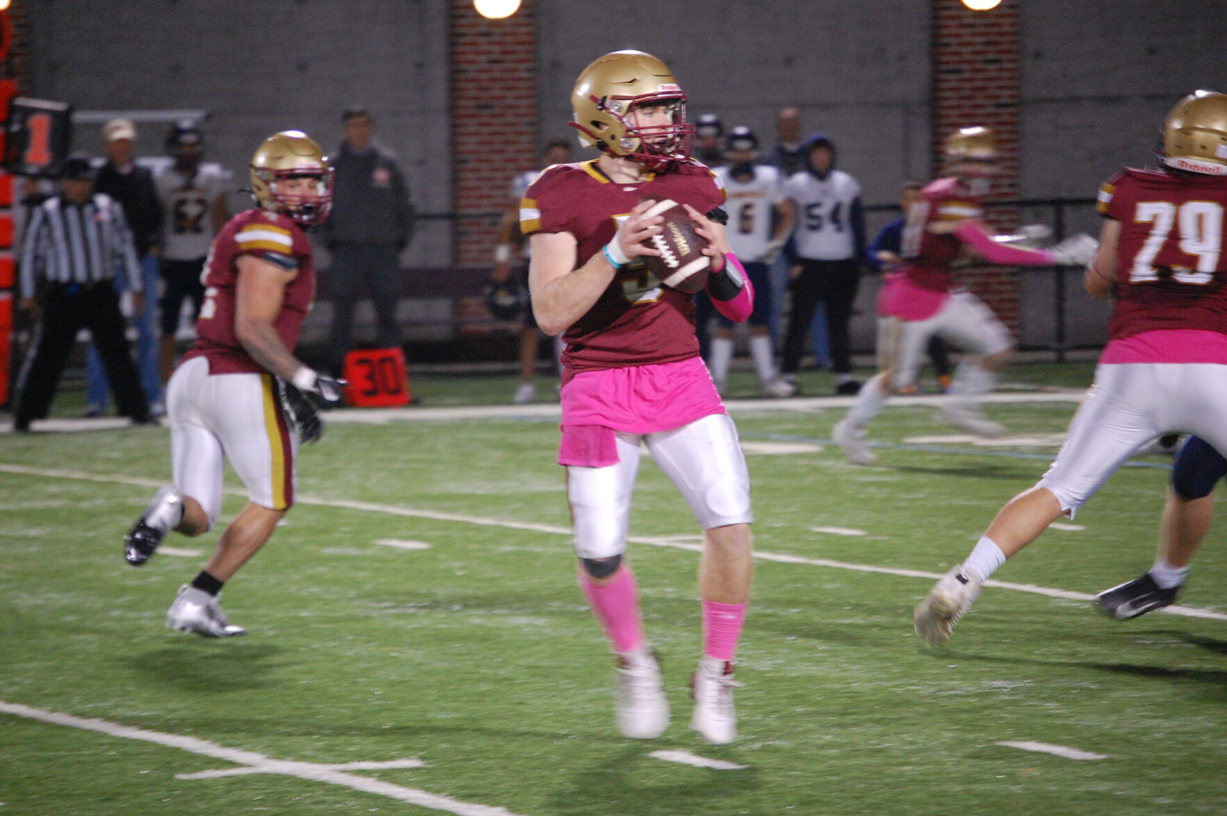 Tyler Adamo Leading Lynnfield To 44-21 Victory Over Newburyport - BVM ...