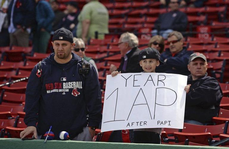 Tom Brady brought his Super Bowl LI jersey to the Red Sox Opening