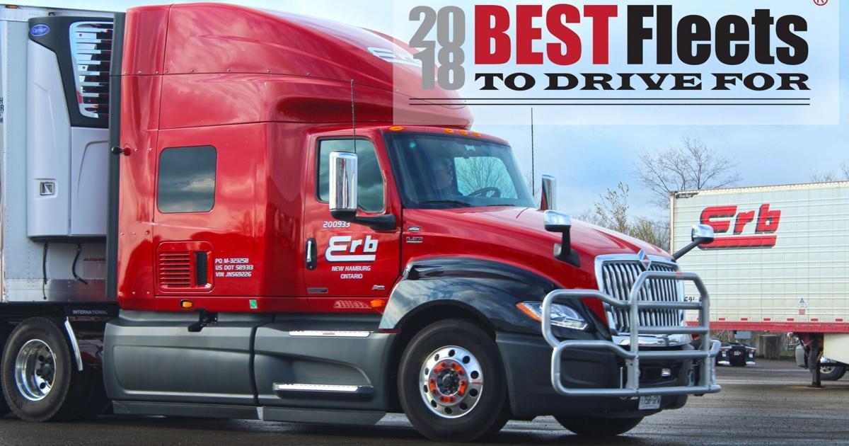 Erb Transport ranked in top fleets of North America